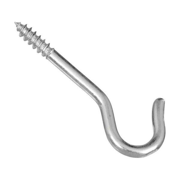 2.06 in. Steel Ceiling Hook, Zinc Plated, 6PK, National Mfg Sales, Mfr#: 5706270